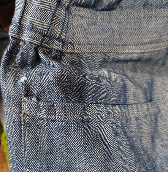 Dickies Fisher Stripe Cotton Coveralls Workwear Utility - Picture 13 of 15